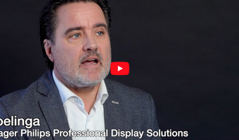 Video: Olaf Stoelinga van Philips Professional Displays Solutions over moderne eisen van displays in de hotellerie