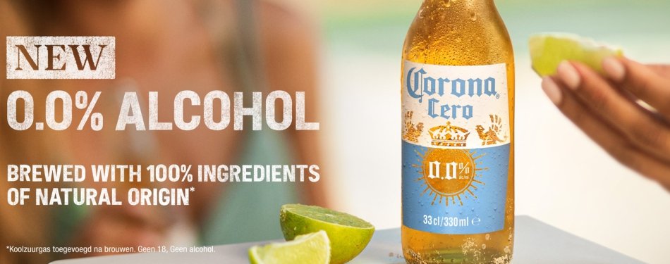 AB InBev lanceert Corona Cero in Europa