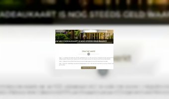 Princess int cadeaubonnen van failliet V&D