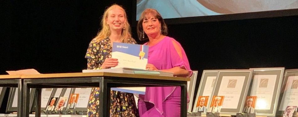 Julie-Mar Brok behaalt als eerste de titel SVH Gezel Wijnmeester