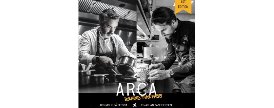 Chef-kok Henrique Sá Pessoa en Jonathan Zandbergen slaan handen ineen
