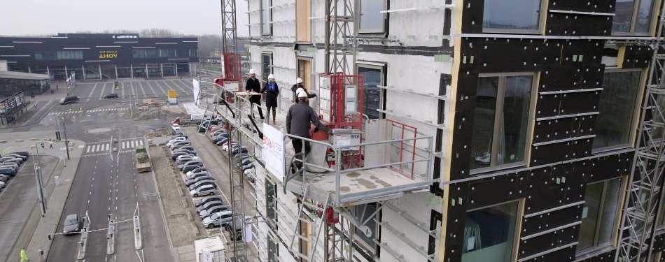 Hoogste punt ibis Styles Rotterdam Ahoy bereikt