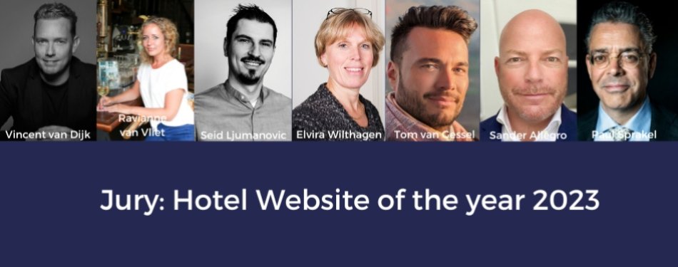 Finalisten 'Hotel Website of the Year 2023' verkiezing bekend