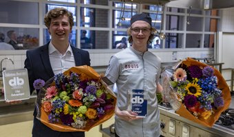 Nova-studenten Freek Kenter en Jasper Koster winnen de Bokkedoorns Award