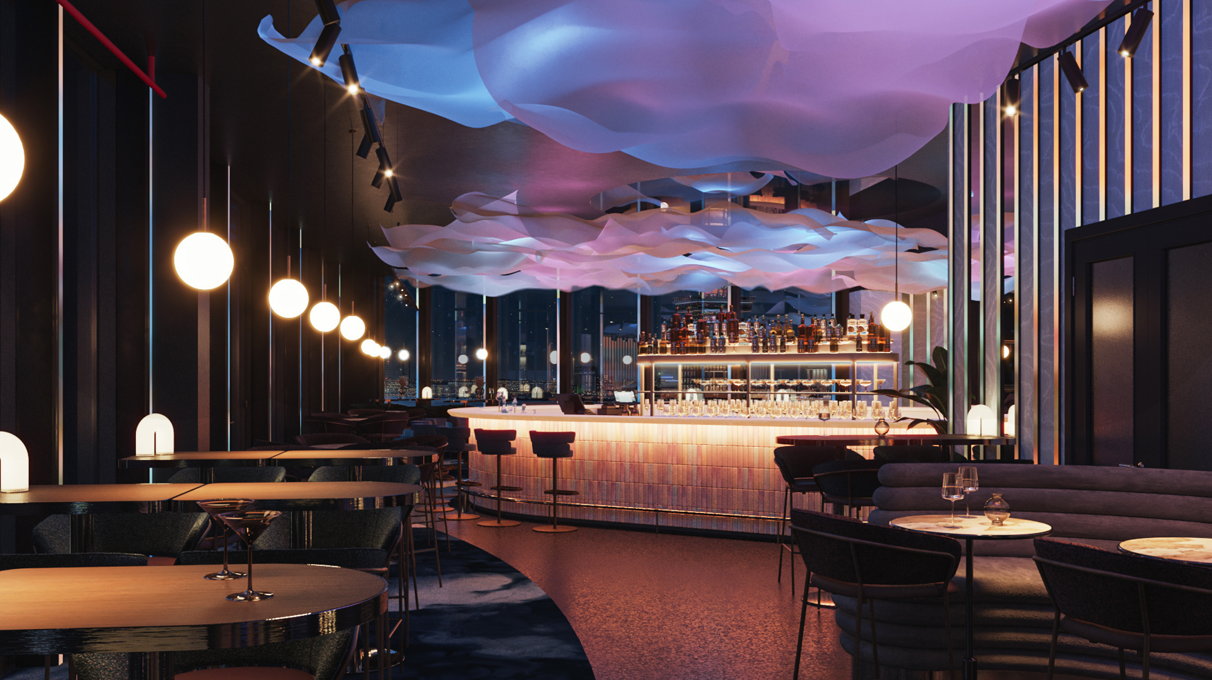 Foto's: Skybar LuminAir opent deze zomer in Amsterdam