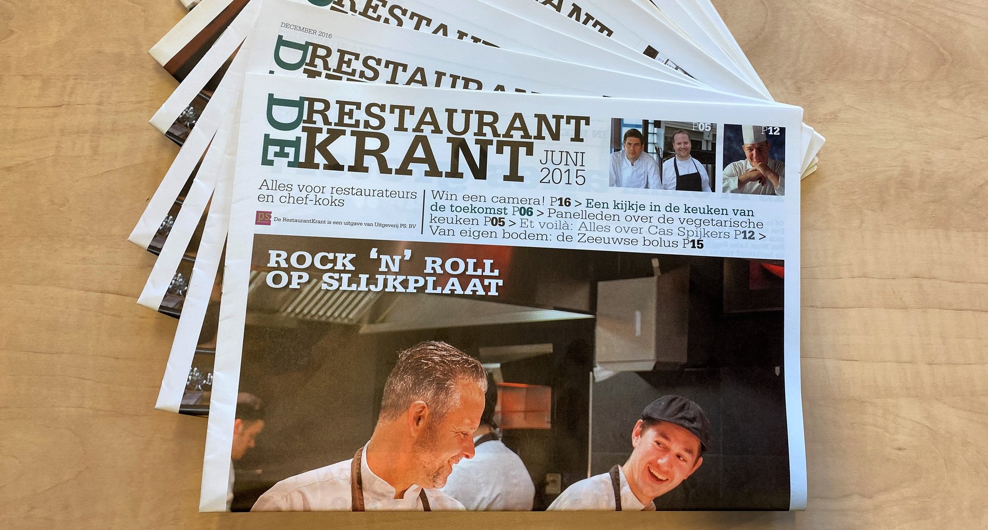 15 Jaar De RestaurantKrant (2015): Edwin Vinke verandert concept