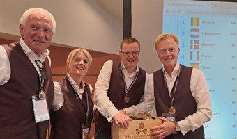 Nederlands team bijna winnaar op WK Blindproeven van wijn