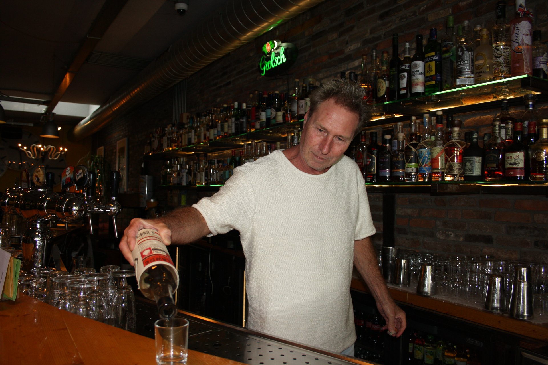 “Ik ben nooit te beroerd om een fles van 1000 euro te openen”