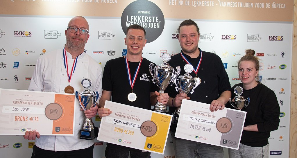 Bjorn Weerdenburg wint NK Lekkerste Pannenkoek 2024