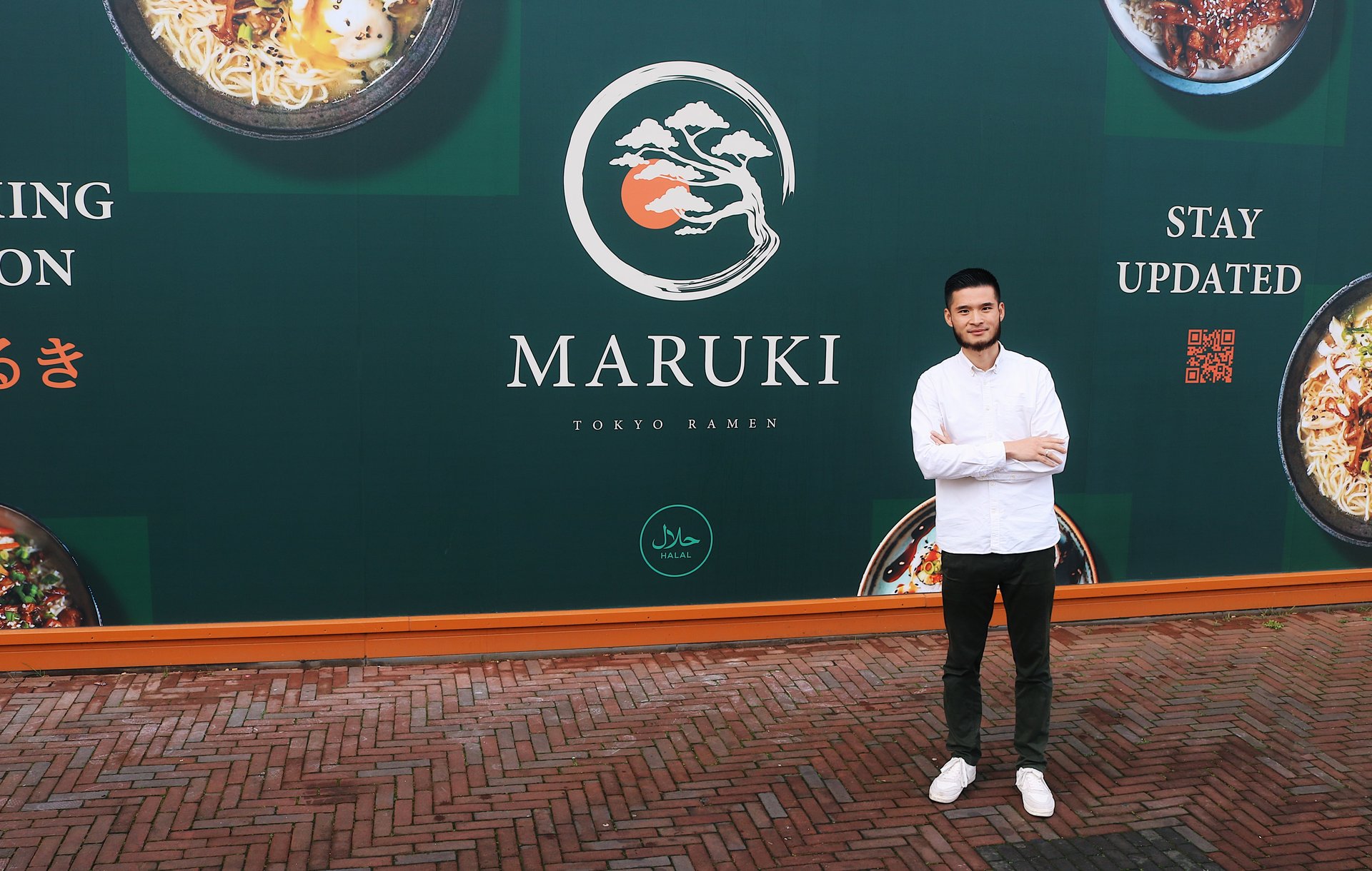Xu Dong Sun opent eerste halal Japans restaurant in Nederland