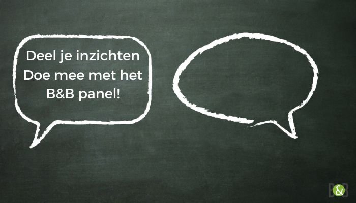 Doe mee aan ons ondernemerspanel B&B Inside