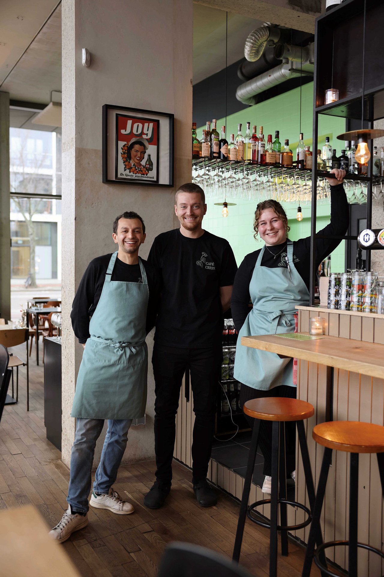 Nieuw in Amsterdam: Café Cress heeft elke week een nieuwe menukaart