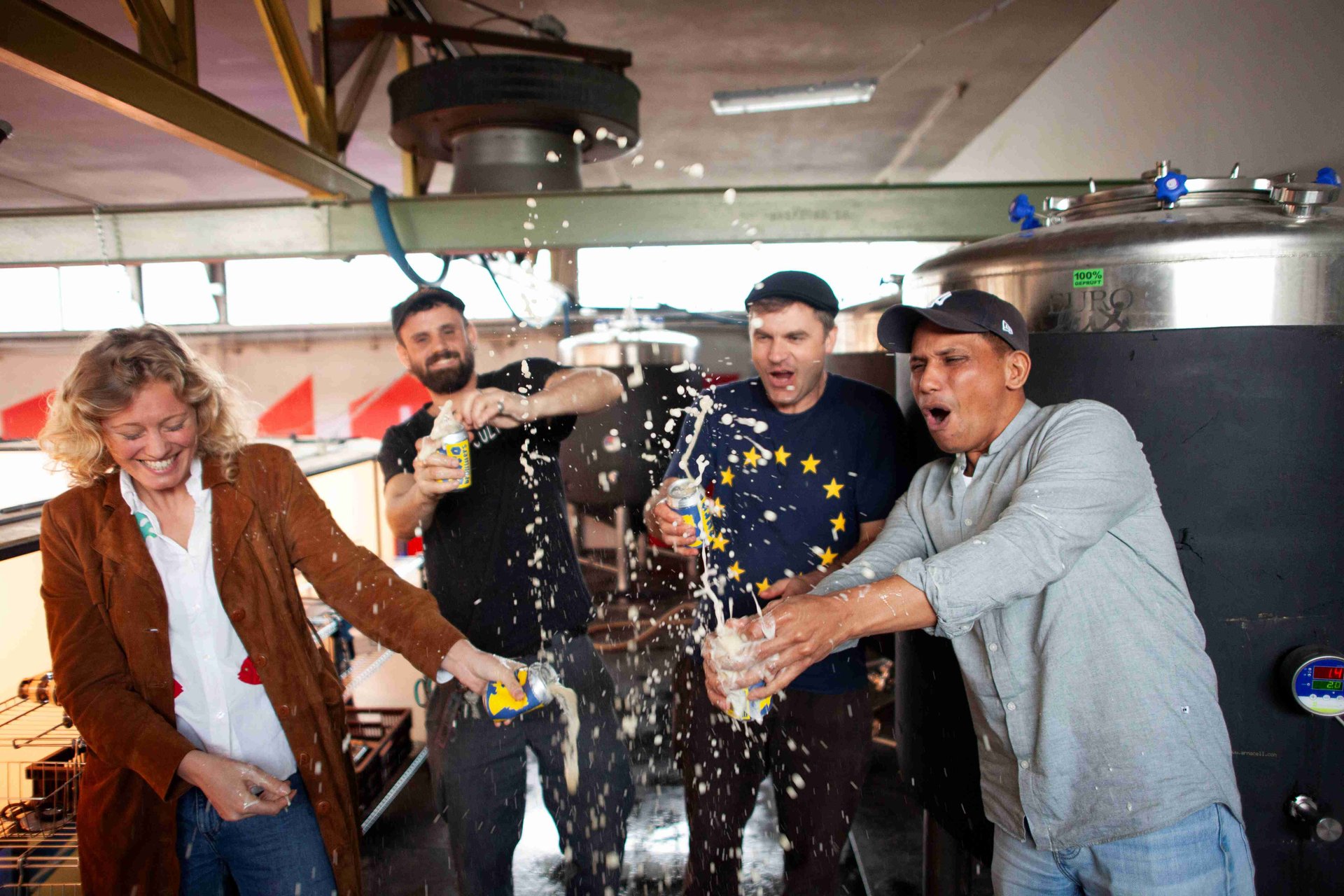 Feestelijke opening bierbrouwerij en pilshuis Eurobrouwers Schiedam