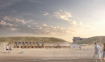 Strandhotel Zoomers aan Zee laat gasten overnachten in luxe strandhuisjes