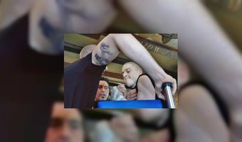Armpje drukken in Langeveen