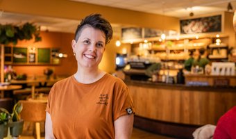 Mandy start het nieuwe jaar als kersverse bagelbaas in Enschede