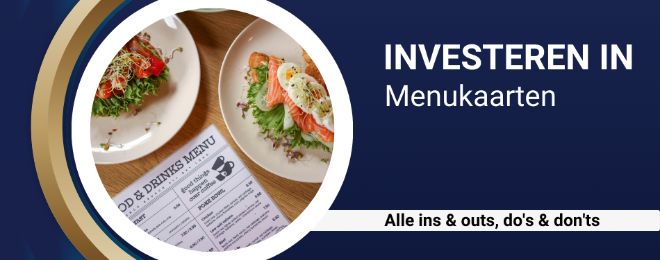 Investeren in... menukaarten