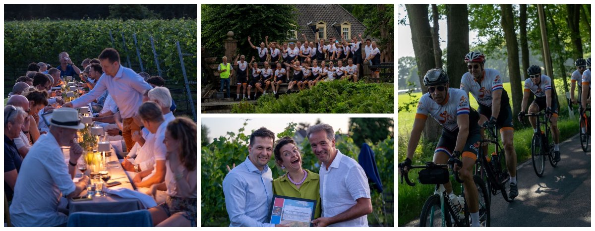 Zonnige editie Tour Culinair: fietsen, gastronomie en erkenning voor lef