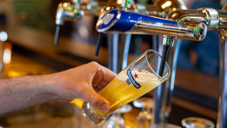 Alcoholvrij bier pakt podium: consumptie 0.0 bier op Nederlandse evenementen stijgt 35%