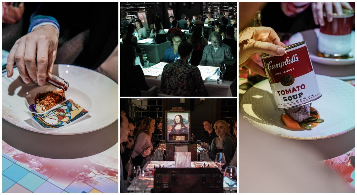 SevenPaintings dinershow voor het eerst gelanceerd in Nederland