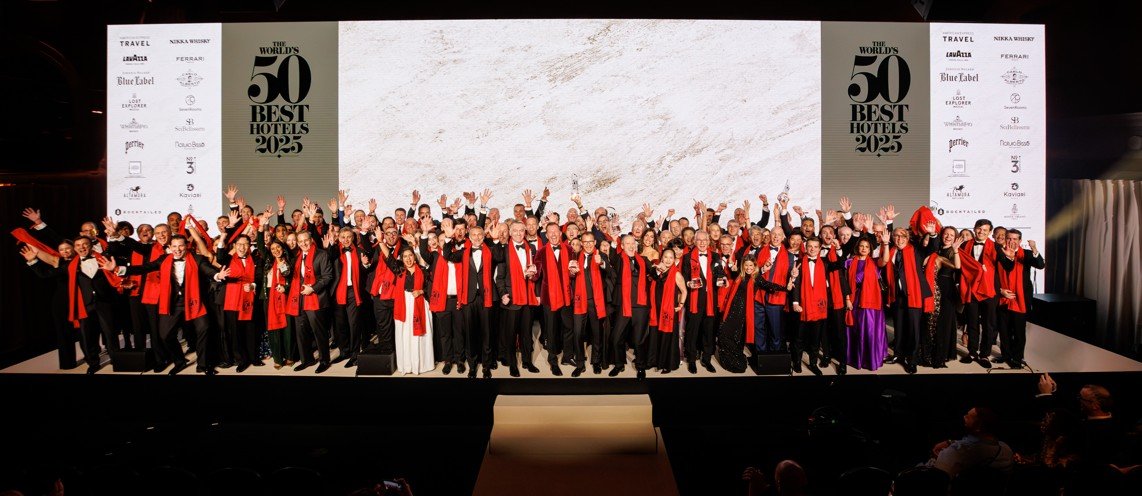 Dit zijn de 'Worlds 50 Best Hotels' van 2025