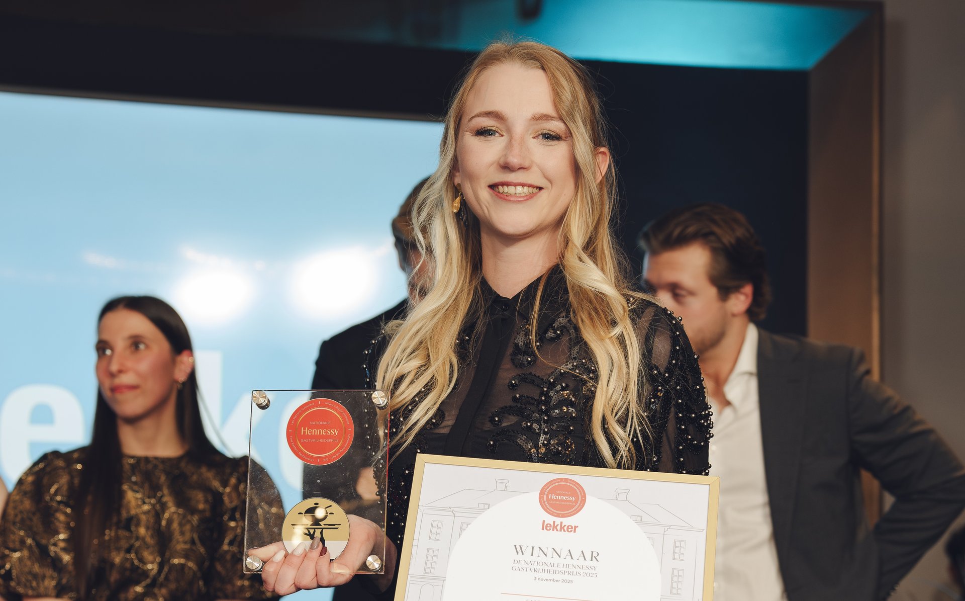 Sanne Poppen van restaurant The Millèn wint Nationale Hennessy Gastvrijheidsprijs 2025