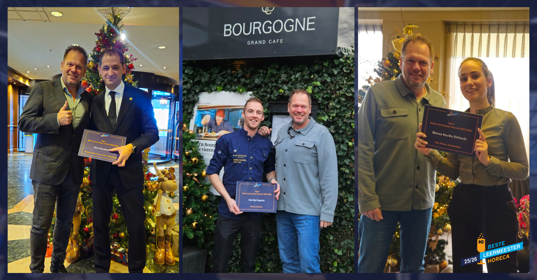 SVH deelt Top 3 Beste Leermeester Horeca 2025/2026