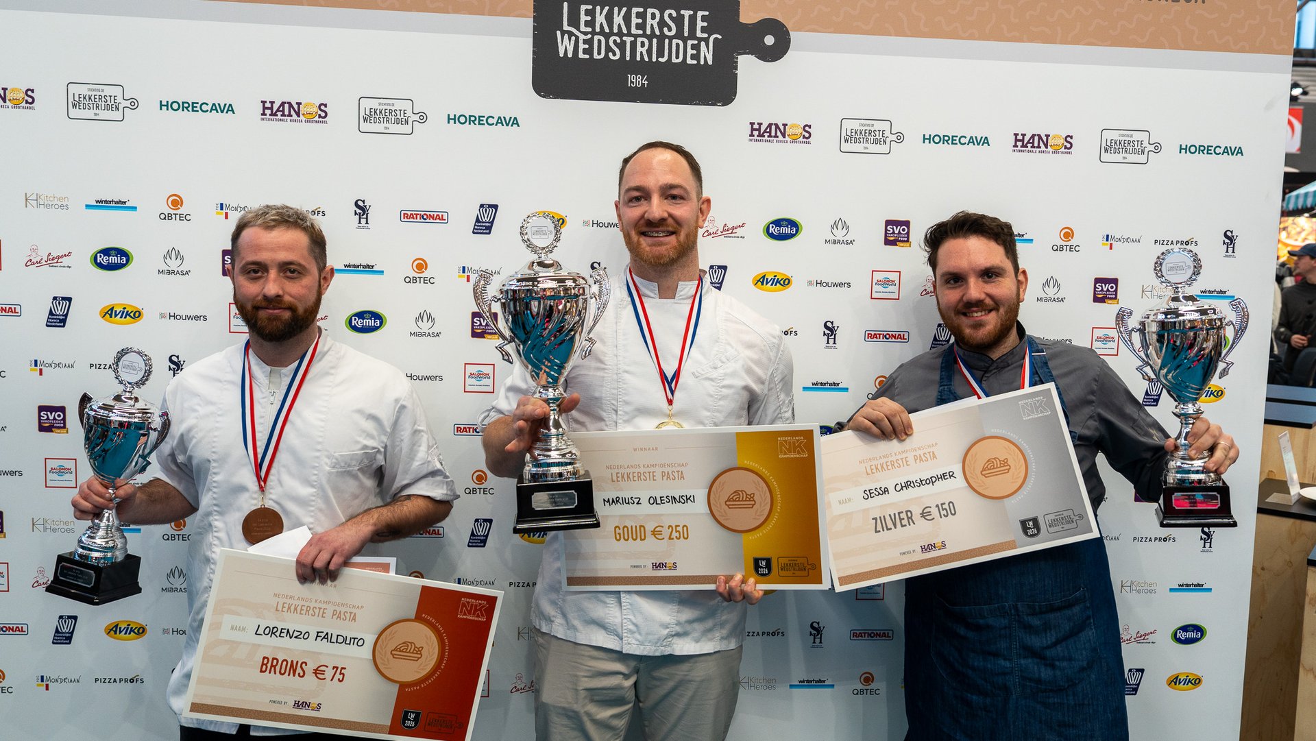 Primeur tijdens NK Lekkerste Pasta: Viviamo prolongeert titel