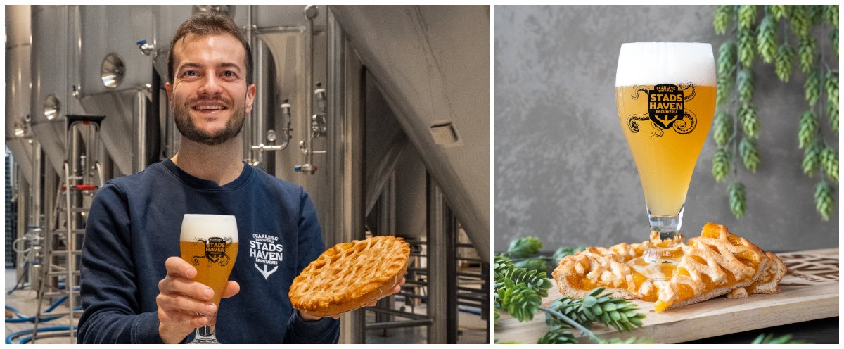 Gulpener Bierbrouwerij en Stadshaven Brouwerij lanceren Harbour Slice