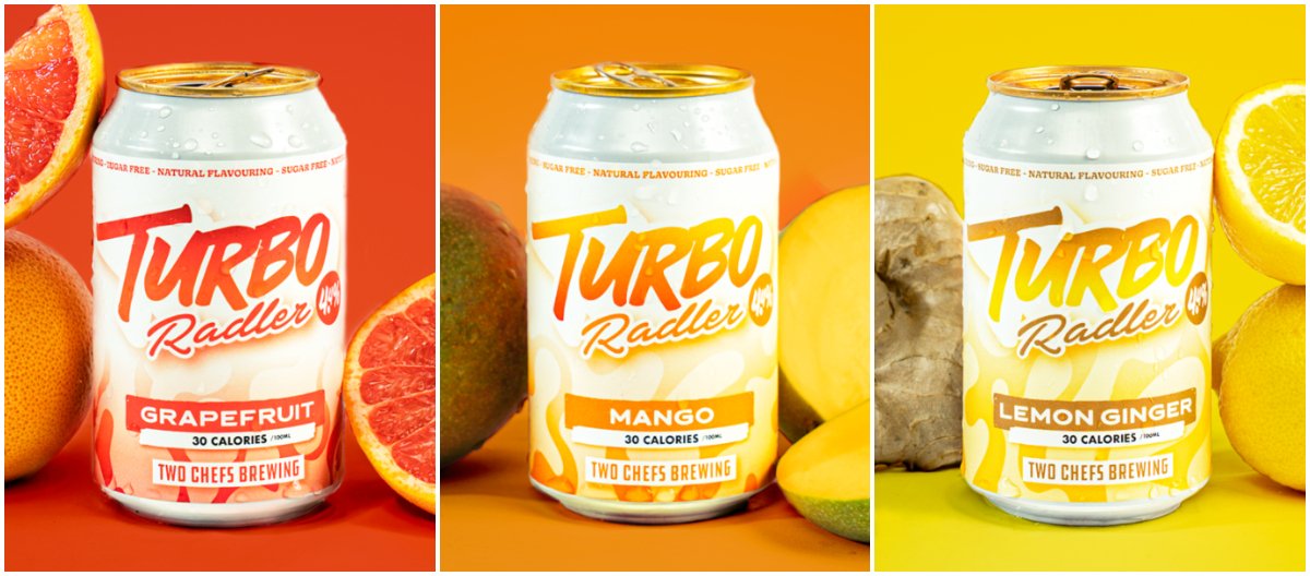 Two Chefs Brewing lanceert nieuwe zomerdrank van 2026: Turbo Radler
