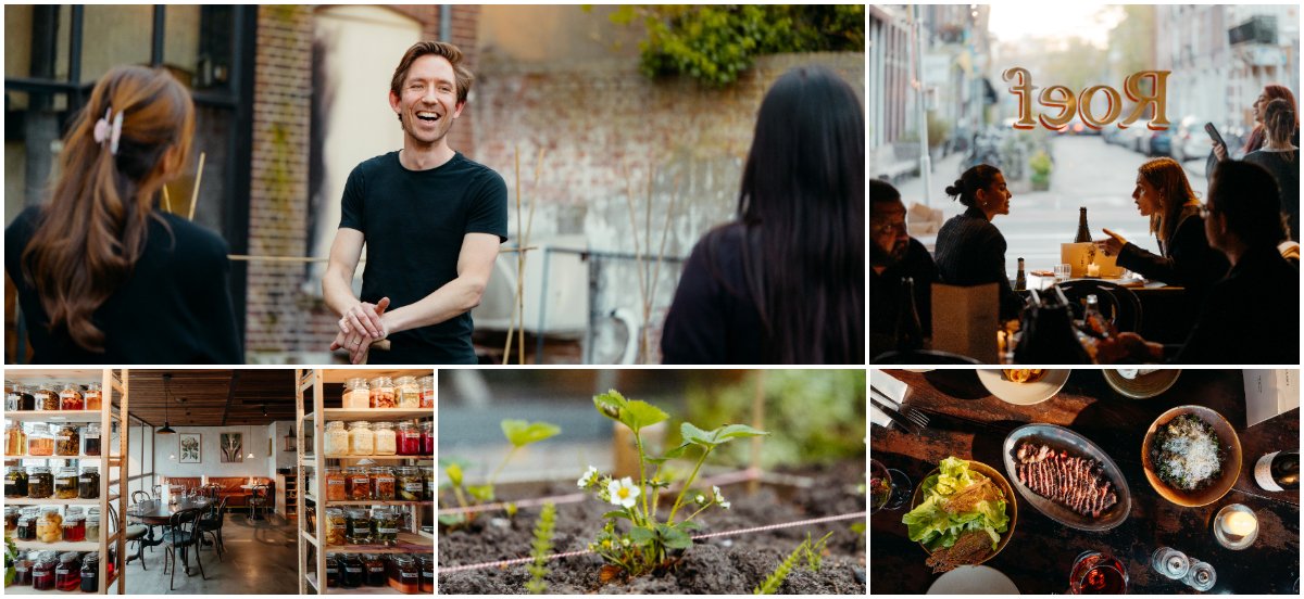 Amsterdams Restaurant Roef opent eigen moestuin