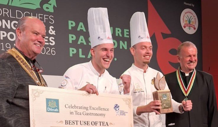 Nederland wint zilver tijdens Global Chefs Competition in Wales