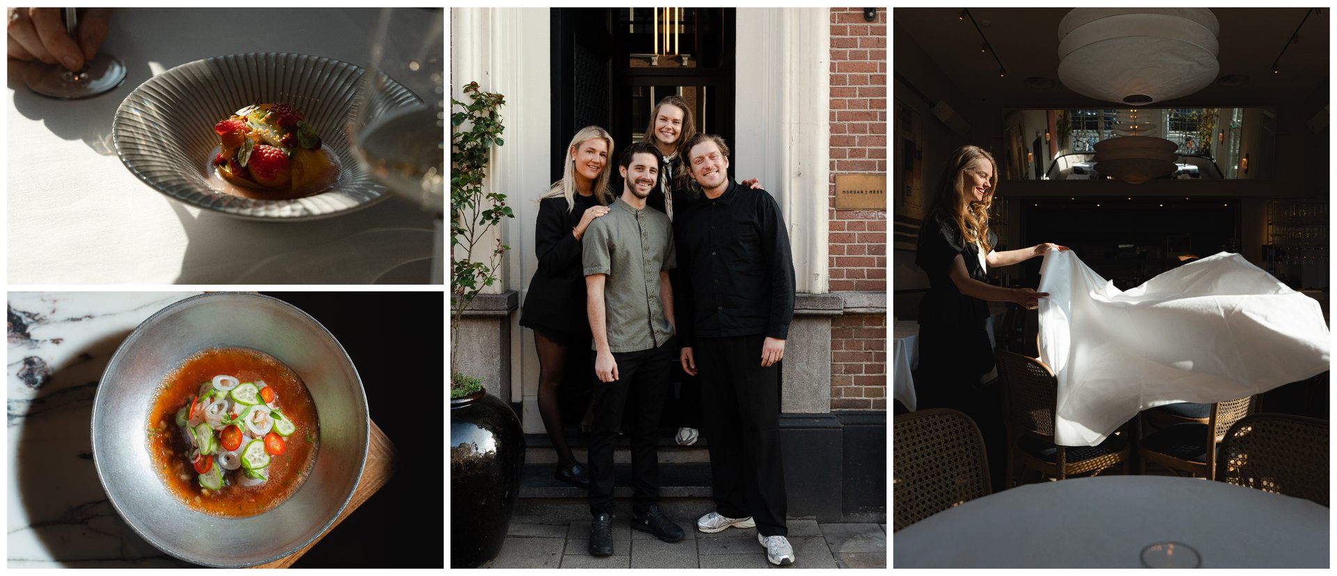 Morgan & Mees vernieuwt met nieuw interieur, nieuwe chef en sommelier