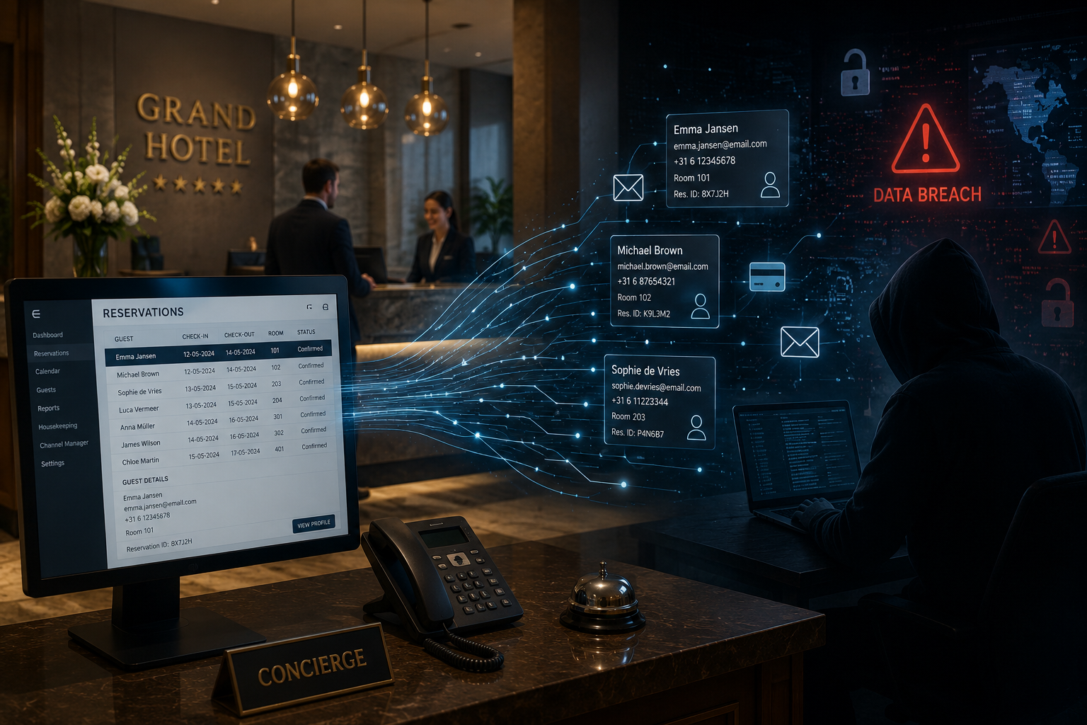 Datalek in de hotellerie: oproep aan hoteliers en hotelorganisaties