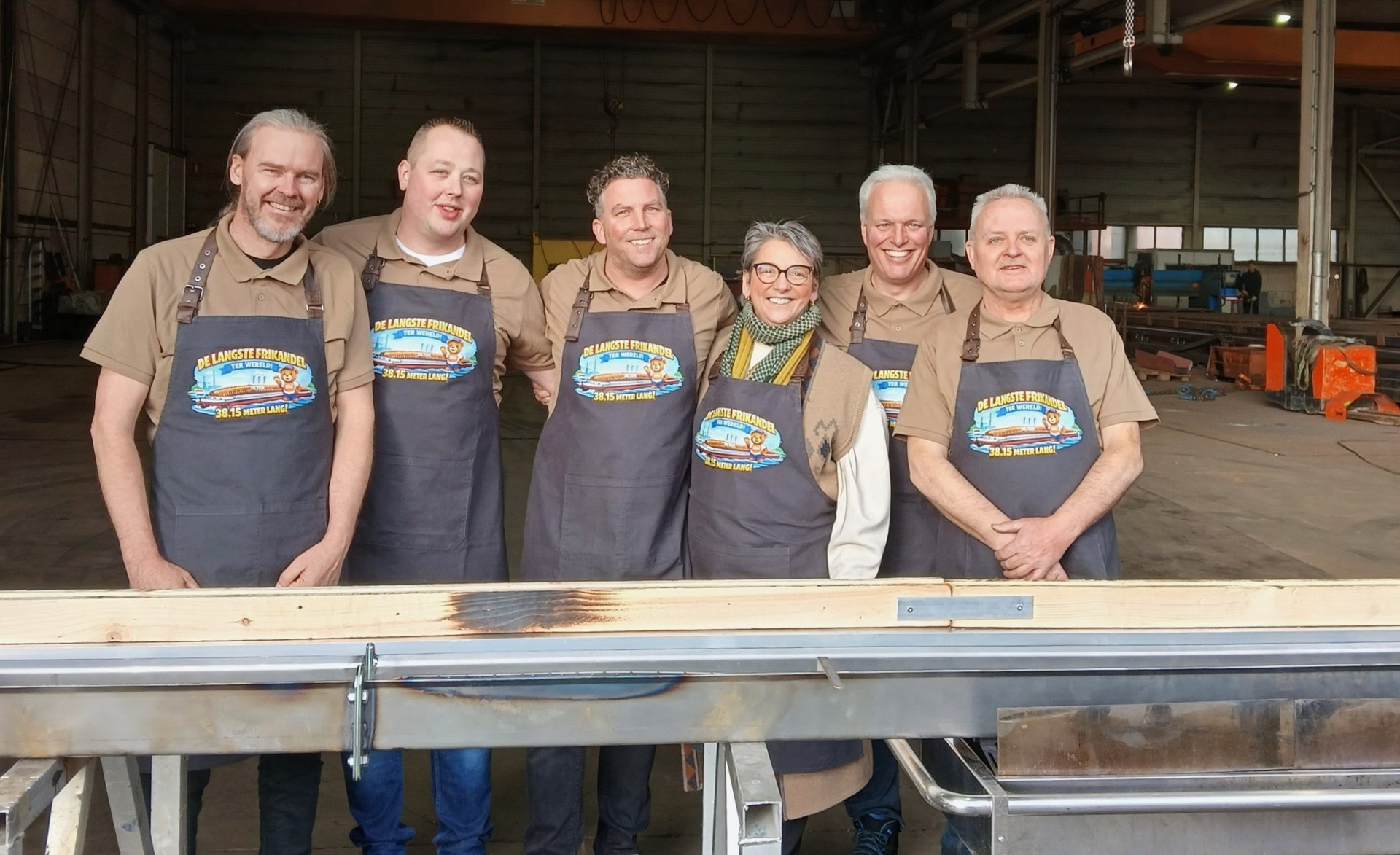 Sterrenchef Margo Reuten streeft naar recordfrikandel van 38,15 meter voor KWF