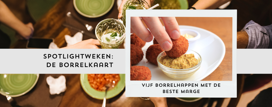 Vijf borrelhappen met de beste marge