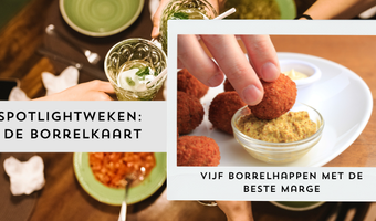 Vijf borrelhappen met de beste marge