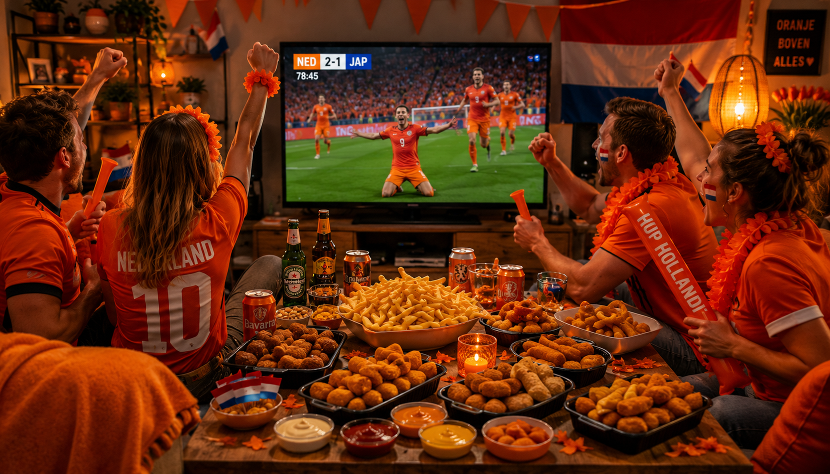 Late aftrap Oranje zorgt voor bestelpiek bij Thuisbezorgd
