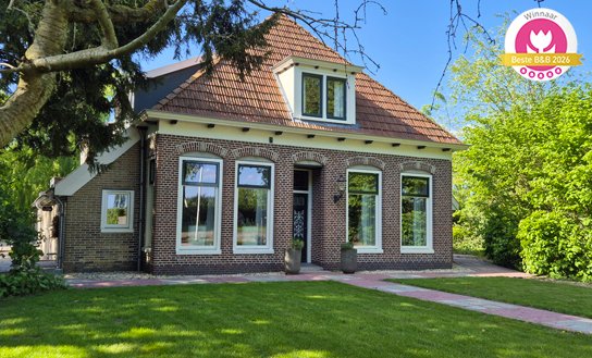 B&B Lyts Paradys verkozen tot ‘Beste Bed & Breakfast van Nederland 2026’