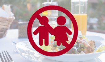 Ouders willen het liefst adults-only uit eten