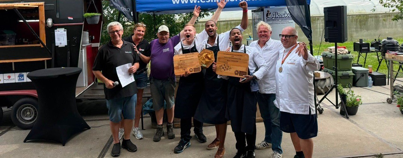 Leerlingen ROC Amsterdam winnen eerste Open Dutch Beastly Vegetables BBQ