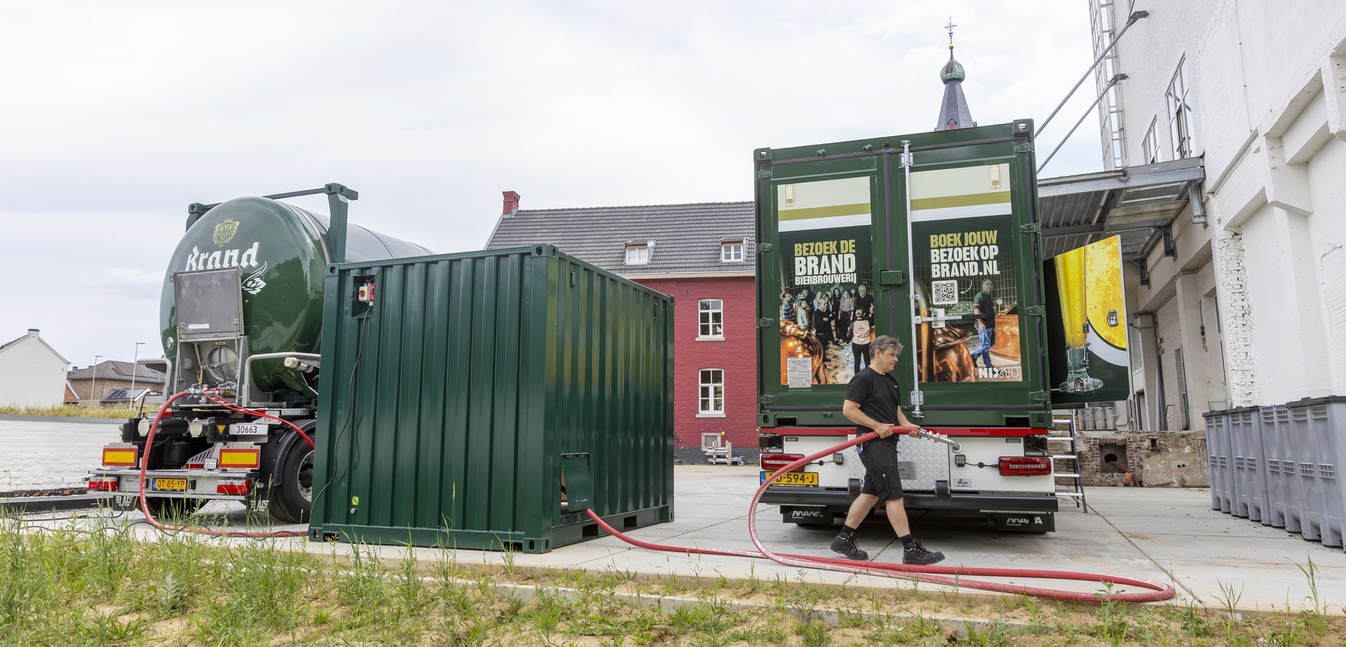 Nieuwe logistieke hub bij Brand Bierbrouwerij in Wijlre