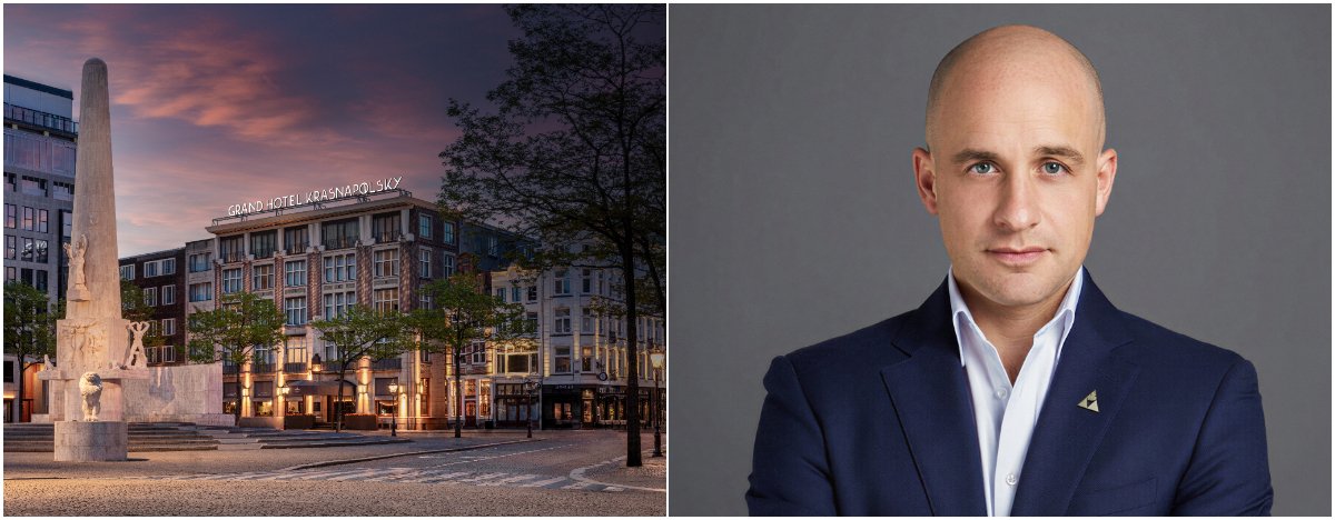 Thomas Maier is de nieuwe hotelmanager van Grand Hotel Krasnapolsky