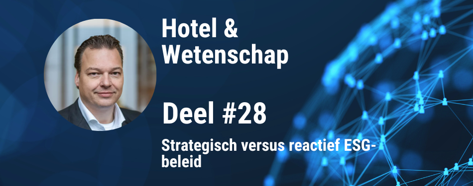 Strategisch versus reactief ESG-beleid