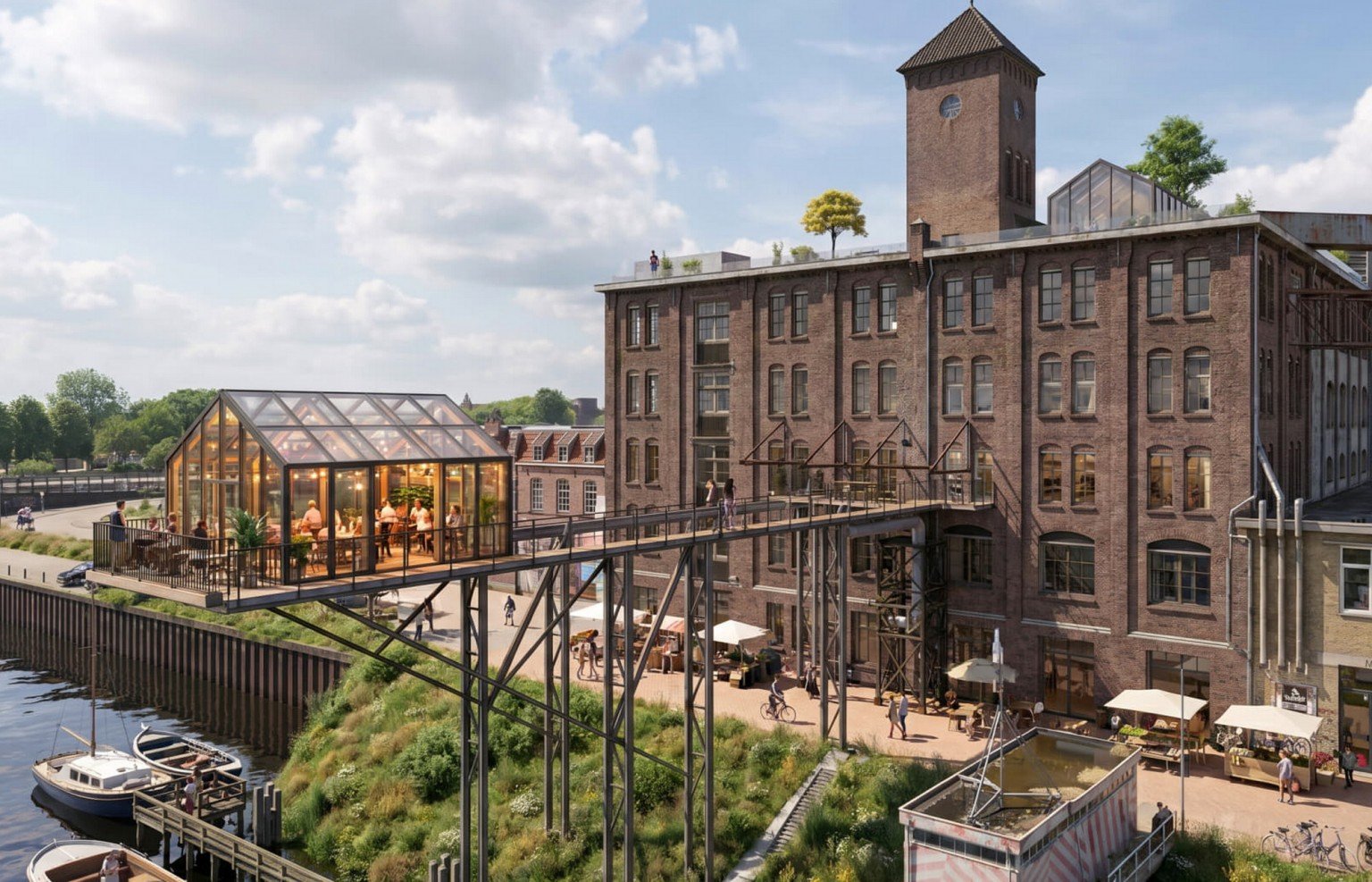 ECLECT ontwikkelt hospitalityconcept voor monumentaal molengebouw