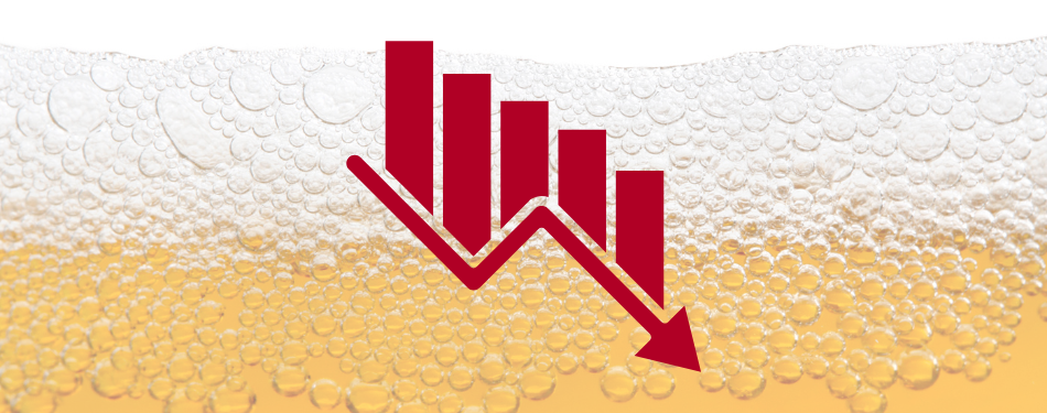 Minder bier verkocht in eerste helft 2026: biersector staat onder druk