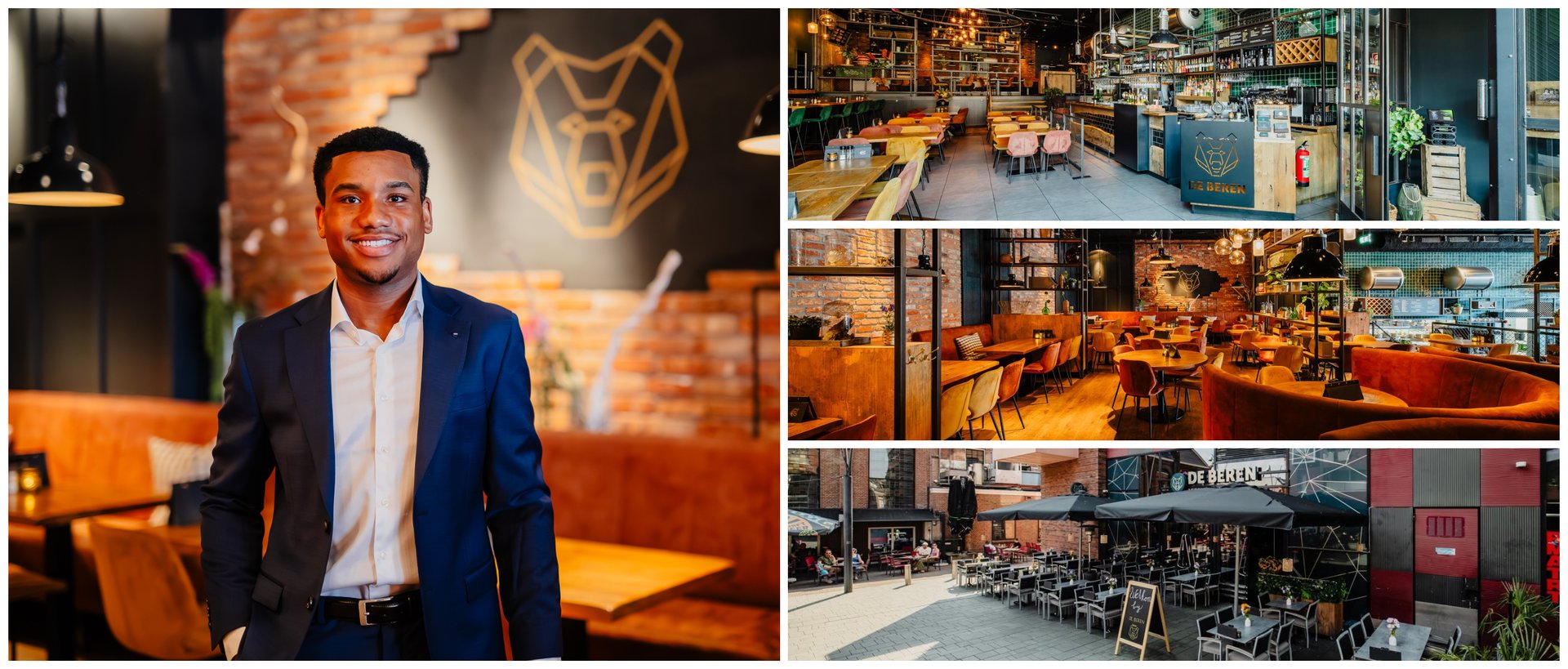 25-jarige Juan Carlos Neervoort wordt jongste franchisenemer van De Beren