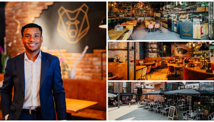 25-jarige Juan Carlos Neervoort wordt jongste franchisenemer van De Beren