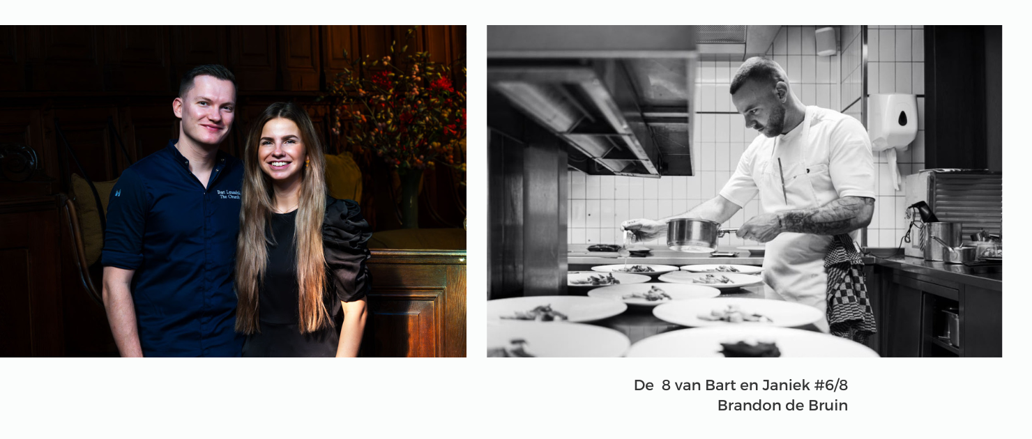 “Koken is net als schilderen, alleen kan ik niet tekenen”