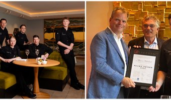 Sterrenchef van Merlet* ontvangt PalingPatron-award tijdens culinaire lunch